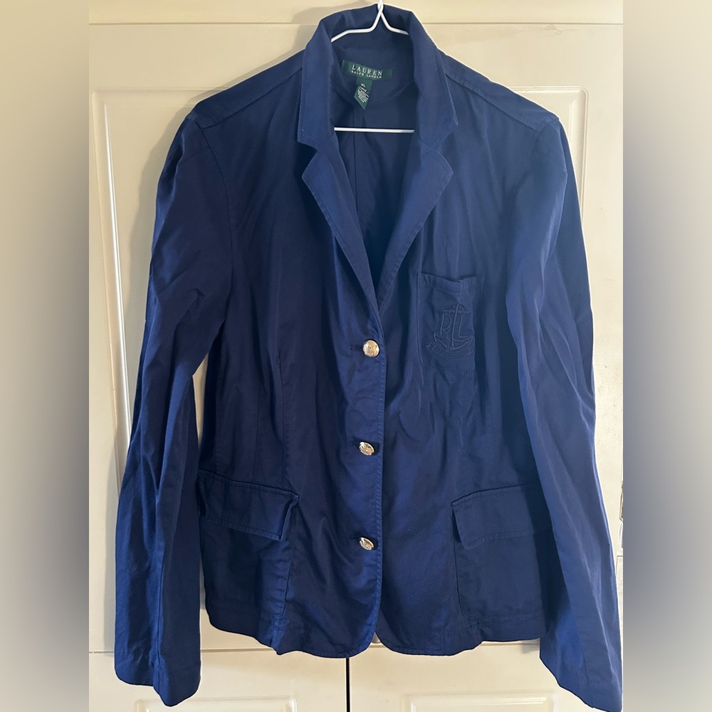 RL cotton blazer